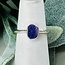 Charoite Rings - Size 4 Rough Raw Natural Stackable - Bezel Set Sterling Silver