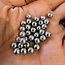 Gibeon Meteorite Bead - 6mm
