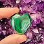 Malachite Hearts 2" Medium