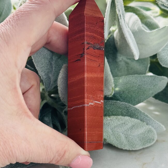 Red (Chestnut) Jasper Towers Points Generators - Large (3 - 5")