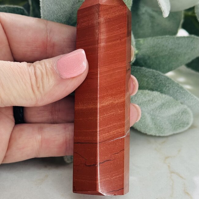 Red (Chestnut) Jasper Towers Points Generators - Large (3 - 5")