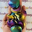 Rainbow Hematite Hearts - Large