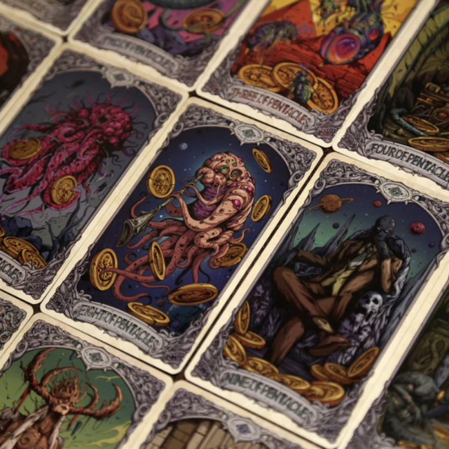 Cthulhu Mythos Comicology (Old Whispers) Tarot Cards Deck