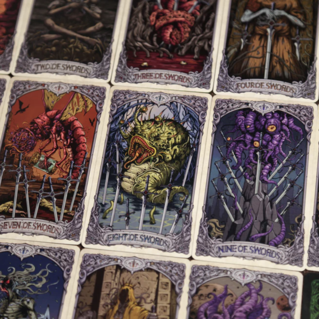 Cthulhu Mythos Comicology (Old Whispers) Tarot Cards Deck