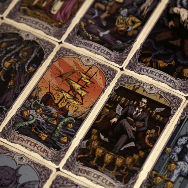 Cthulhu Mythos Comicology (Old Whispers) Tarot Cards Deck