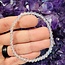 White Angel Aura Quartz Bracelets - 4mm Clear Mini