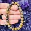 Gold Tigers Eye (Matte) Bracelet - 8mm