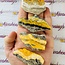 Bumblebee Jasper Slice Slab Flat - Medium