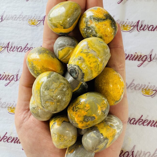 Bumblebee Jasper - Tumbled Large