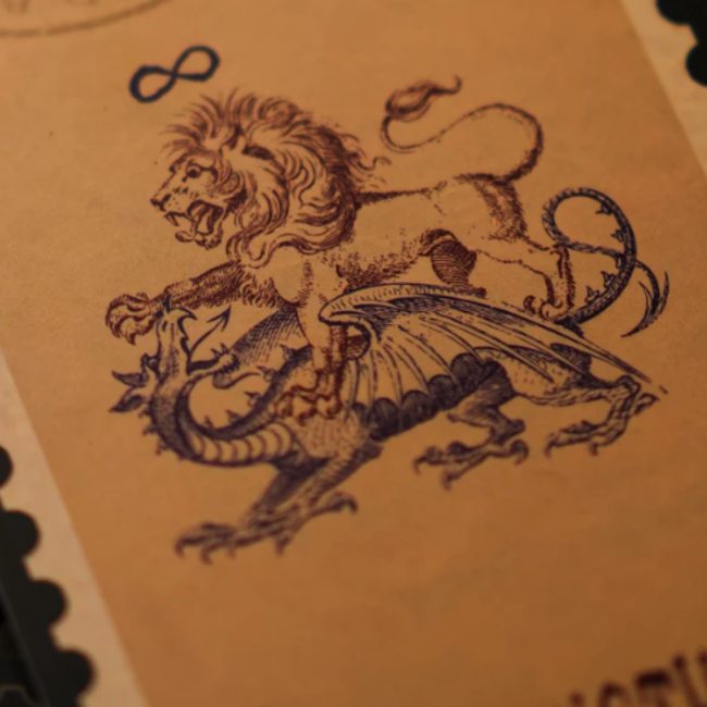 The Vintage Stamp Tarot Cards Deck