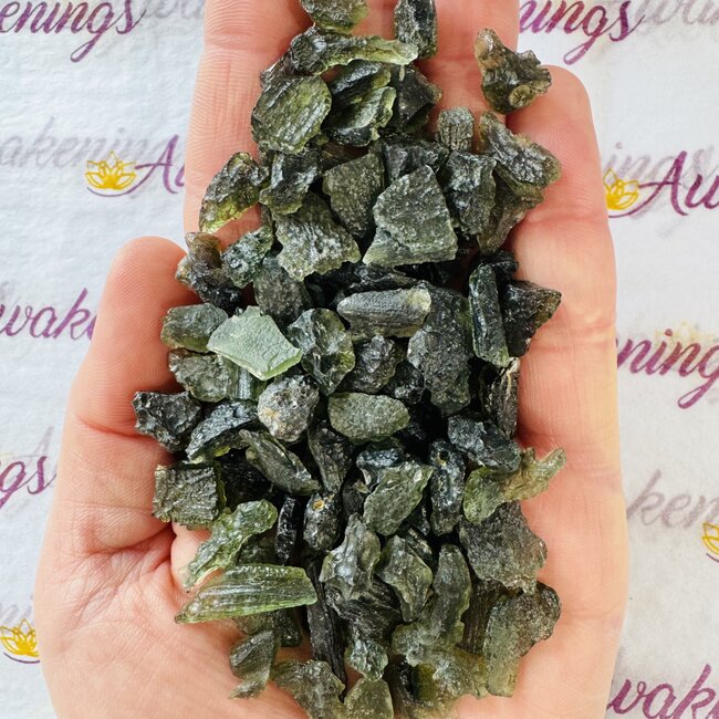 Moldavite (Small) - Rough Raw Natural (0.5-1 gram)