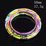 Circle Ring (Rainbow) Prism Suncatcher Sun Catcher - 50mm Iridescent Window Mirror Crystal - Faceted