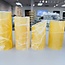 Honeycomb Calcite Cylinder Lamp Light - 4-5" Large (Light & Cord Included)