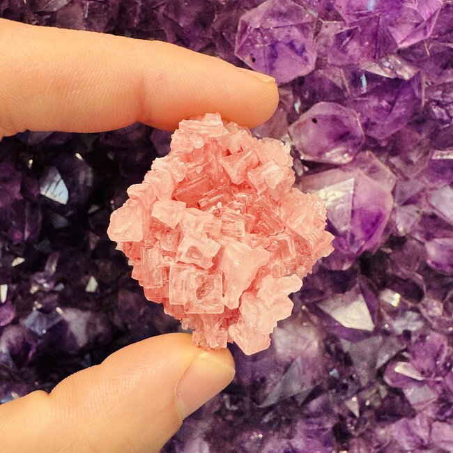 Pink Halite (Trona) - Rough, Raw Natural (Large)
