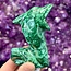 Malachite Dolphins - Large 4" Animal Carving