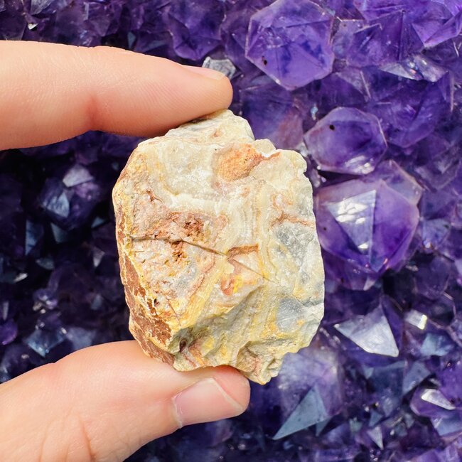 Crazy Lace Agate - Rough Raw Natural