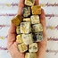 Crazy Lace Agate Cubes 1"
