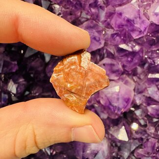 Red Calcite Small - Rough Raw Natural