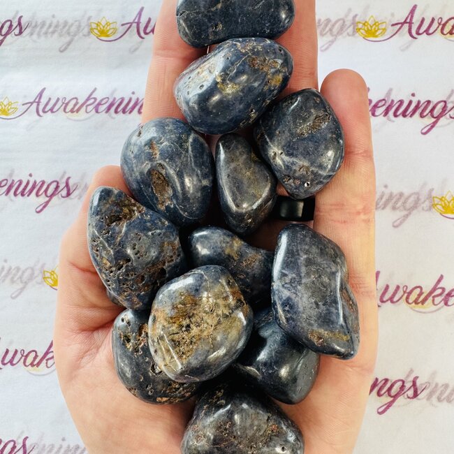 Blue Sapphire - Tumbled (Extra Large XL)