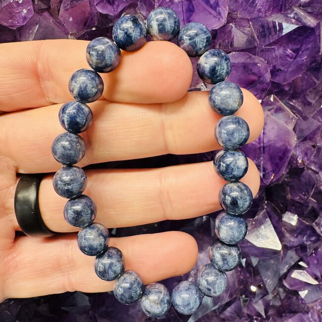Blue Sapphire Bracelet - 8mm