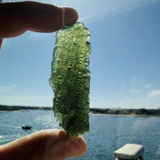 Moldavite Specimen - Rough Raw Natural 16.3g