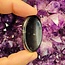 Black Tourmaline Worry (Thumb Fidget Relaxation Pocket) Stones - Medium Oval