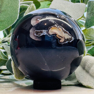 Volcano Agate Sphere Orb - 50-55mm