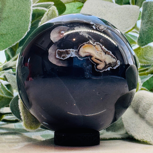 Volcano Agate Sphere Orb - 50-55mm