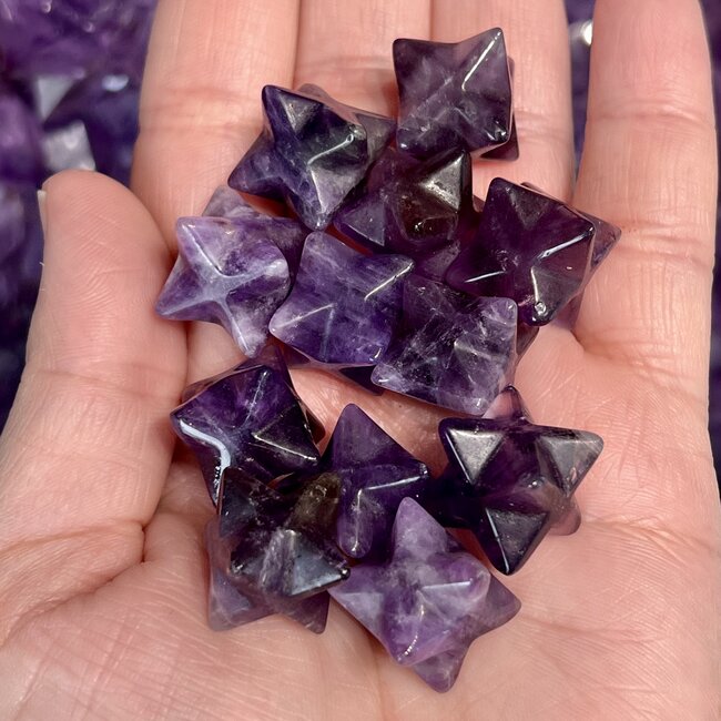 Amethyst Merkaba - Mini .5"