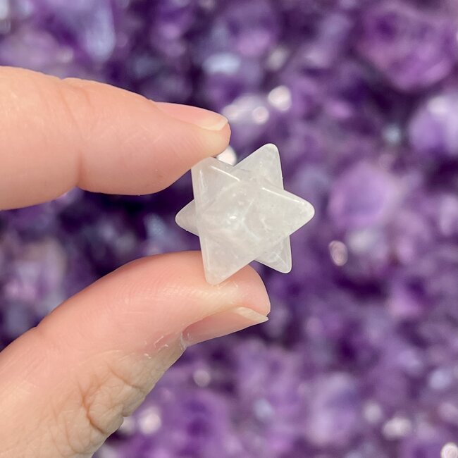 Clear Quartz Merkaba - Mini .5"