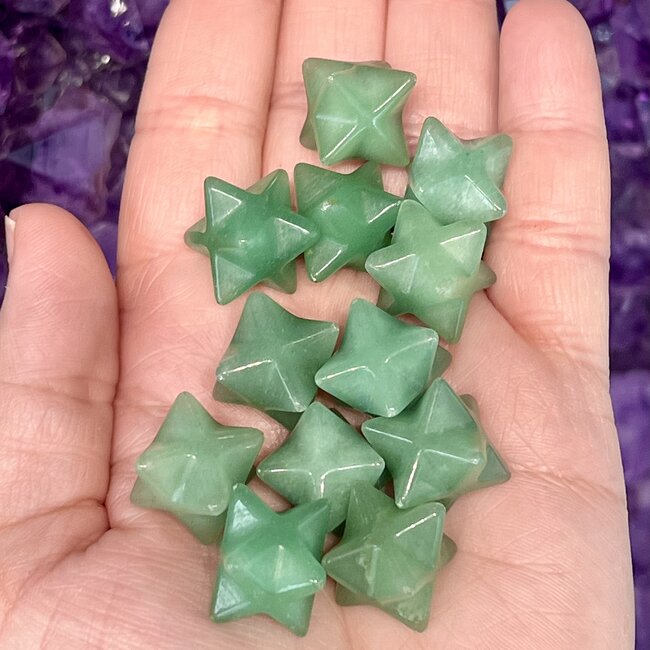 Green Aventurine Merkaba - Mini .5"