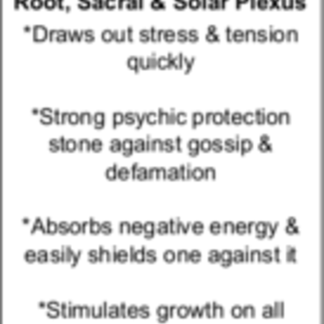 Black Obsidian Angel Wing - Mini 1" Carved