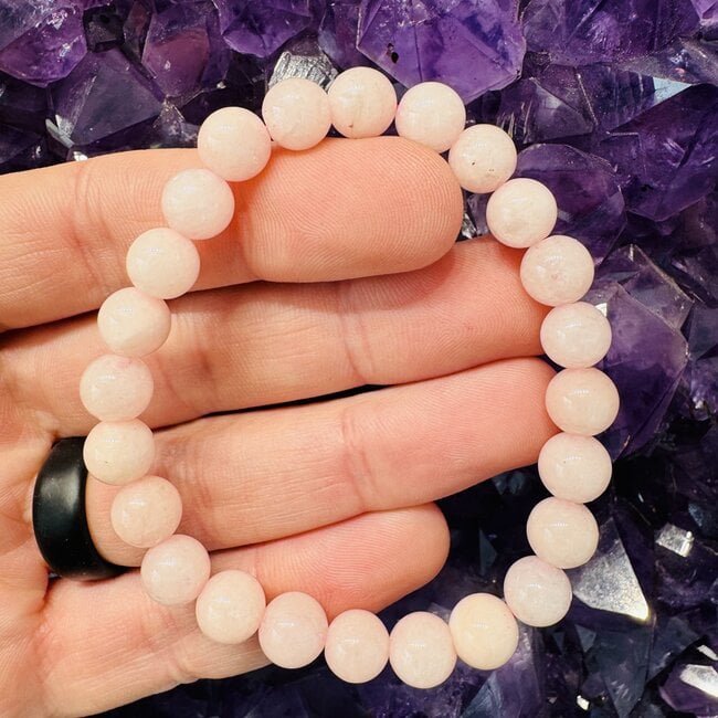 Peach Morganite Bracelets - 8mm