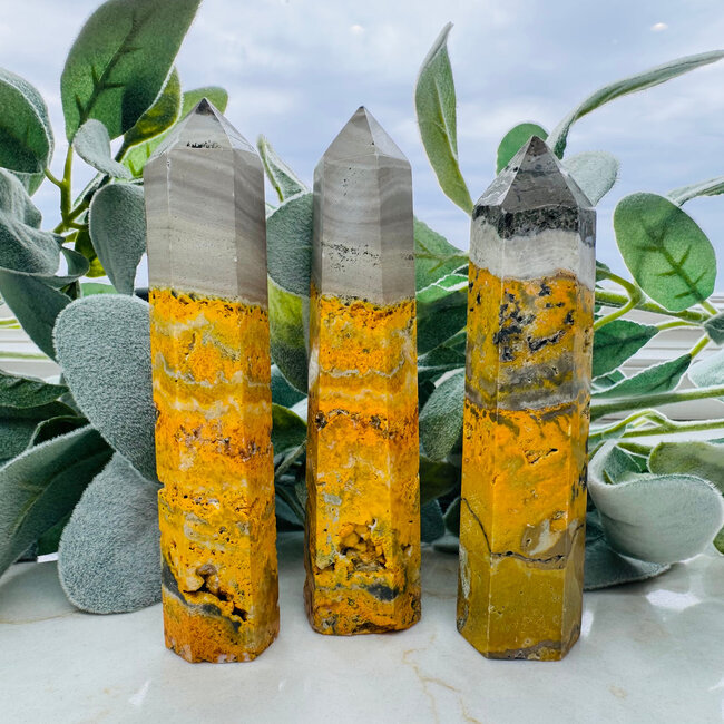 Bumblebee Bumble Bee Jasper Towers Points Generators - Large (4 - 5")