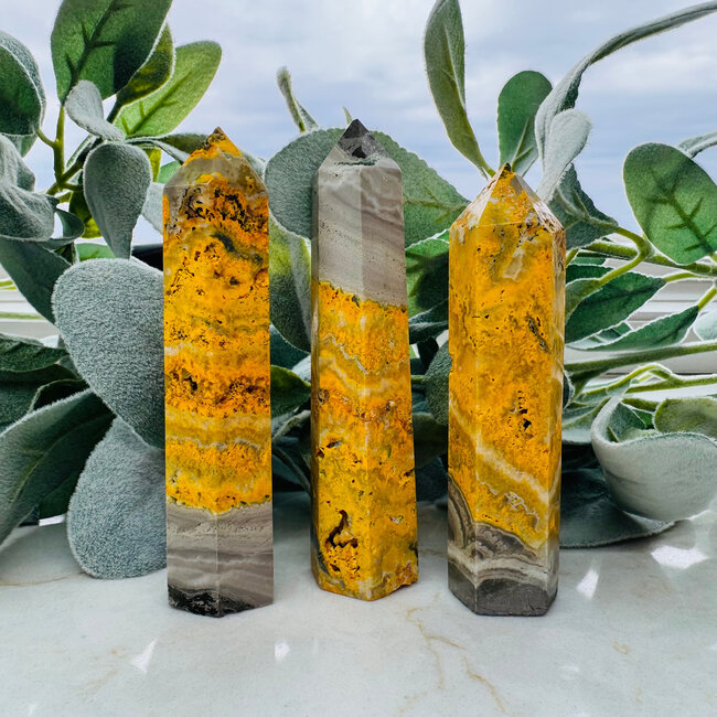 Bumblebee Bumble Bee Jasper Towers Points Generators - Medium (3-4")