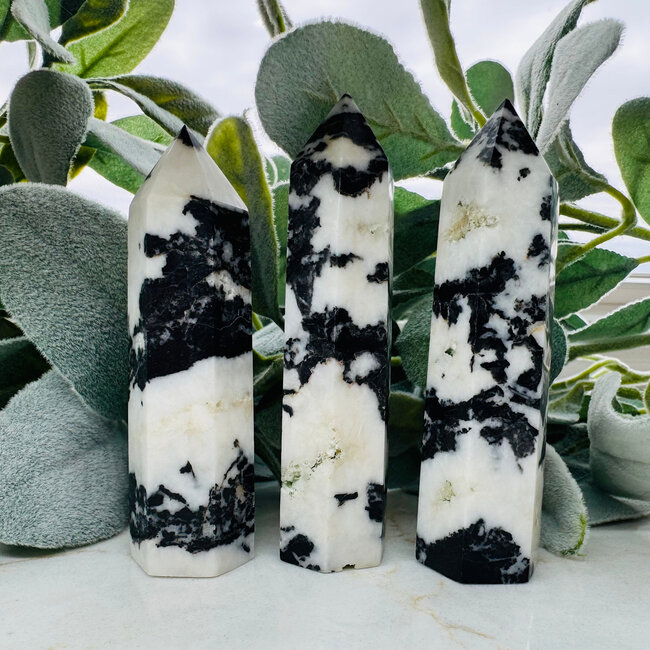 Zebra Agate Towers Points Generators - Medium (3-4")