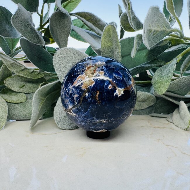 Sodalite Spheres Orb Globe - 60-65mm