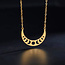Crescent Moon Phase Necklaces - Stainless Steel Gold (Plated)