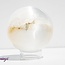 Selenite (Satin Spar Gypsum) Sphere Orb - 75mm Large with Stand