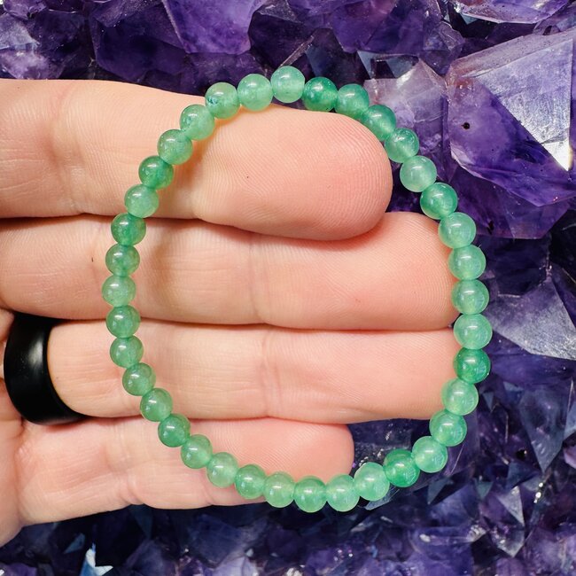 Green Aventurine Children's Bracelet - 4mm - Child, Kid