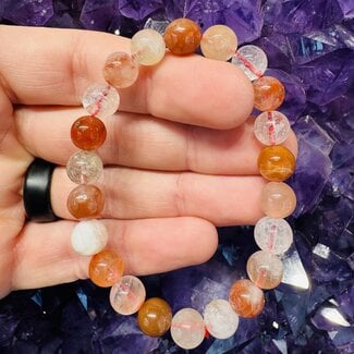 Multi Rutilated Rutile Quartz Bracelets - 6 - 8mm