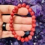 Mountain Red Jade Bracelets - 8mm