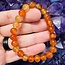 Dark Red Agate Bracelets - 8mm