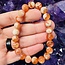 Flower Agate & Carnelian Bracelets - 8 - 9mm