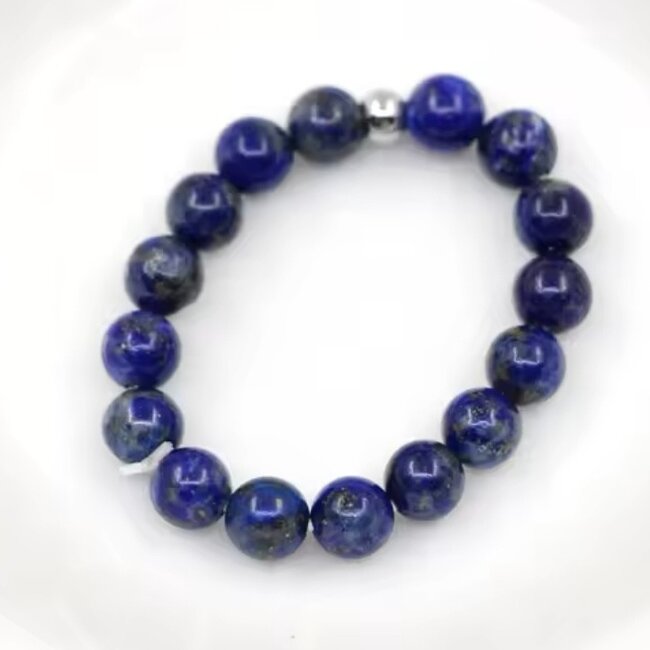 Sodalite Rings - 4mm Adjustable Beaded Stretch Gemstone