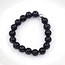 Blue Sandstone (Sand Stone Goldstone) Rings  - Adjustable Beaded Stretch Gemstone