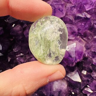 Green Actinolite - Tumbled