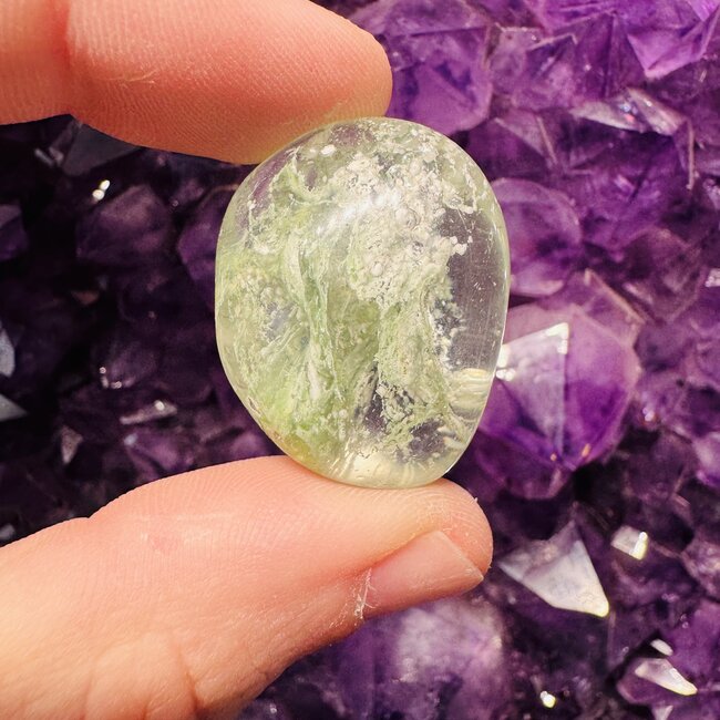 Green Actinolite - Tumbled