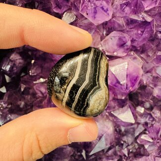 Black Sulemani (Hakik Agate) - Tumbled