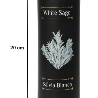 White Sage Ritual Pillar Candle